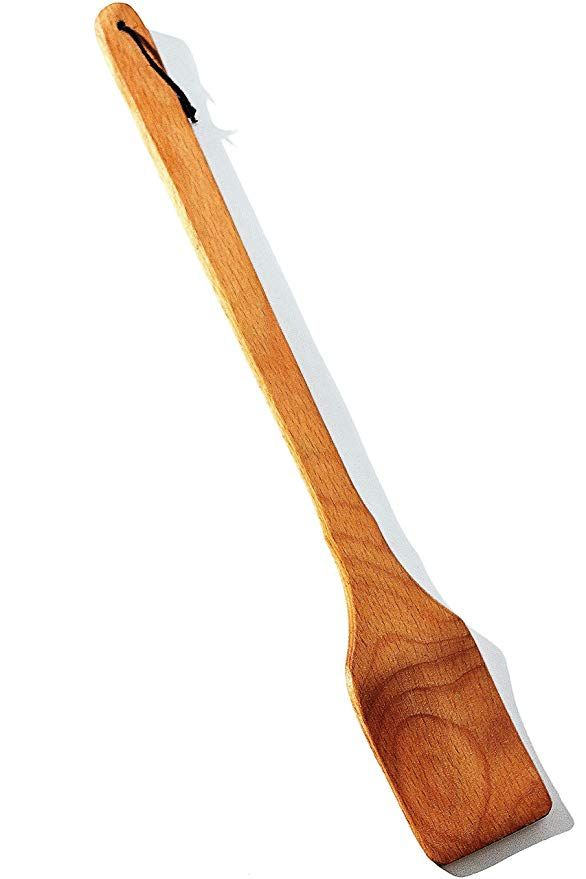 Large wooden spoon