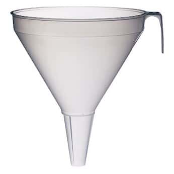 Large plastic funnel